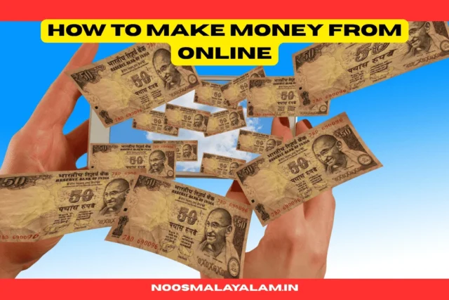 How to make Money from Online How to make Money from Online